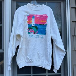 White Newport Sweatshirt